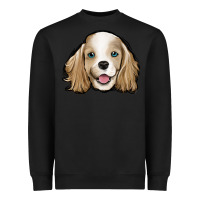 Black cocker spaniel Heavyweight Sweatshirt - Jasminsmagicworld
