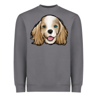 Storm cocker spaniel Heavyweight Sweatshirt - Jasminsmagicworld