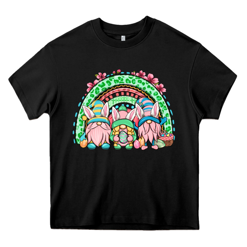 Easter Gnomes Rainbow Heavy Core Tee by OliviaCreatesArt | Teevron