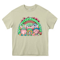 Mossy Easter gnomes rainbow Heavy Core Tee - OliviaCreatesArt