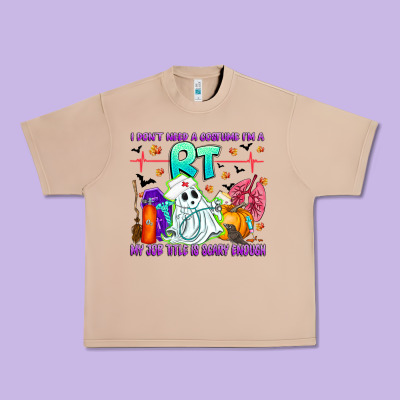 Respiratory Therapist Halloween Humor Urban Heavy Tee Designed By Cowhidedigitalart