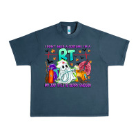 Midnight Navy respiratory therapist halloween humor Urban Heavy Tee - CowhideDigitalArt