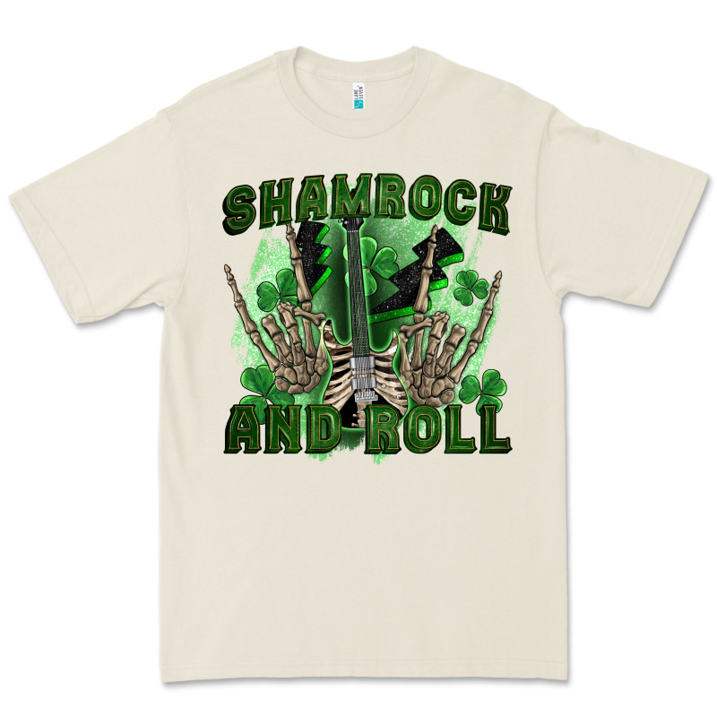 Shamrock And Roll Premium Tee by FaDigitalArtStudio | Teevron