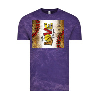 Cloud Purple for the love of the game softball Vintage Tee - chombo