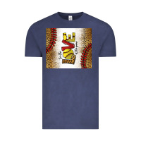 Vintage Denim for the love of the game softball Vintage Tee - chombo