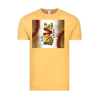 Vintage Mustard for the love of the game softball Vintage Tee - chombo