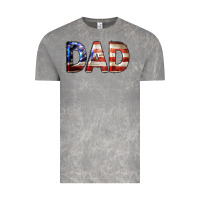 Cloud Rock American Flag Dad 4th of July Vintage Tee - LillyAllenDesigns