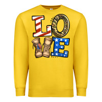 Lemon love 4th of july army veteran Premium Sweatshirt - Jasminsmagicworld