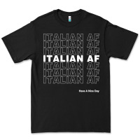 Black italian af Premium Tee - artisFamous