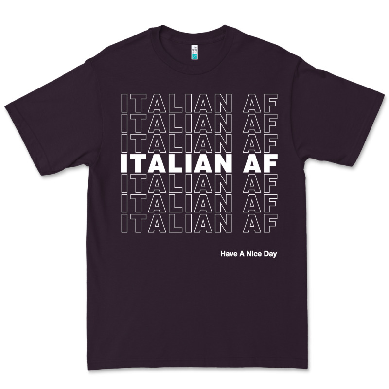 Italian Af Premium Tee by artisFamous | Teevron