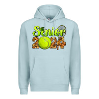 Blue Mist tennis senior 2024 Premium Hoodie - BarkalooDesign