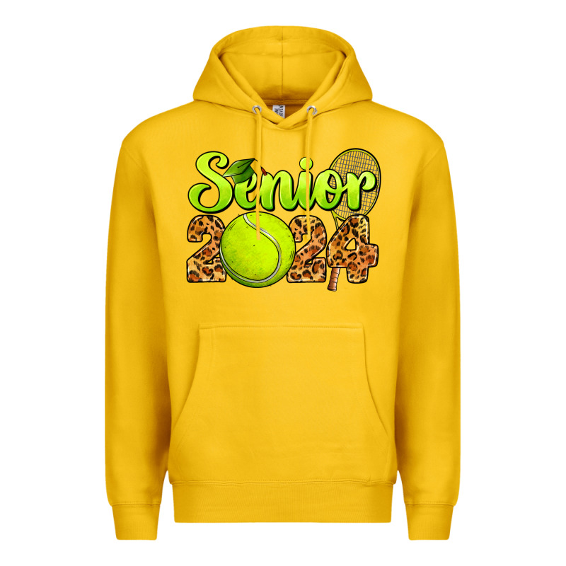 Tennis Senior 2024 Premium Hoodie by BarkalooDesign | Teevron