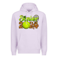 Lilac tennis senior 2024 Premium Hoodie - BarkalooDesign