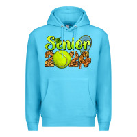 Ocean Blue tennis senior 2024 Premium Hoodie - BarkalooDesign