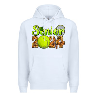 White tennis senior 2024 Premium Hoodie - BarkalooDesign