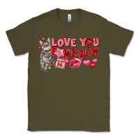 Army Green Love you forever Classic Tee - FaDigitalArtStudio