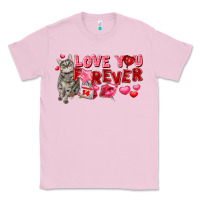 Bubblegum Pink Love you forever Classic Tee - FaDigitalArtStudio