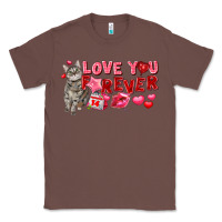 Chestnut Love you forever Classic Tee - FaDigitalArtStudio