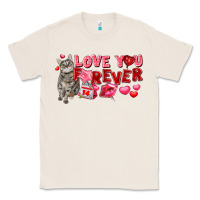 Natural Love you forever Classic Tee - FaDigitalArtStudio
