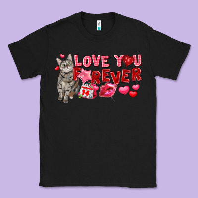 Love You Forever Classic Tee Designed By Fadigitalartstudio