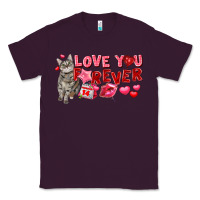 Plum Love you forever Classic Tee - FaDigitalArtStudio