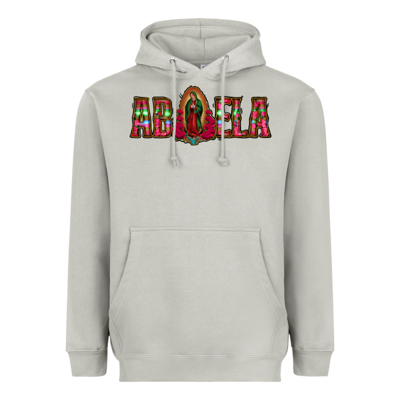 Abuela Floral Aztec Leopard Heavyweight Hoodie by Jasminsmagicworld | Teevron