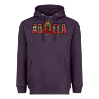 Plum abuela floral aztec leopard Heavyweight Hoodie - Jasminsmagicworld