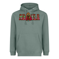 Sage abuela floral aztec leopard Heavyweight Hoodie - Jasminsmagicworld
