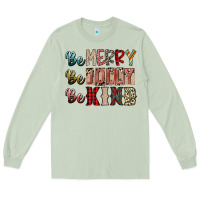 Matcha be merry be jolly be kind Long Sleeve Tee - SublimationCraftShop