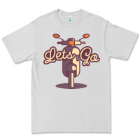 Dove Grey vespa Premium Tee - artisFamous