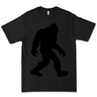Black bigfoot in black design Premium Tee - artisFamous