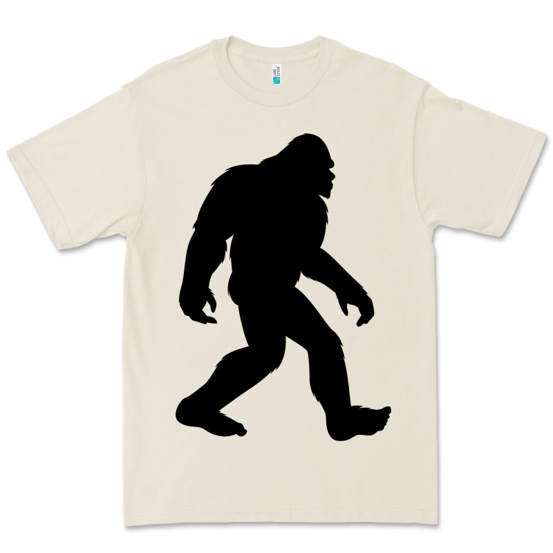 Bigfoot In Black Design Premium Tee by artisFamous | Teevron