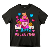 Asphalt hello valentine valentines day coffee mug Heavy Core Tee - FaDigitalArtStudio