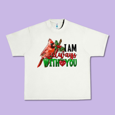 I Am Always With Your Cardinal Bird Urban Heavy Tee Designed By Lillyallendesigns