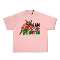 Salmon I Am Always With Your Cardinal Bird Urban Heavy Tee - LillyAllenDesigns