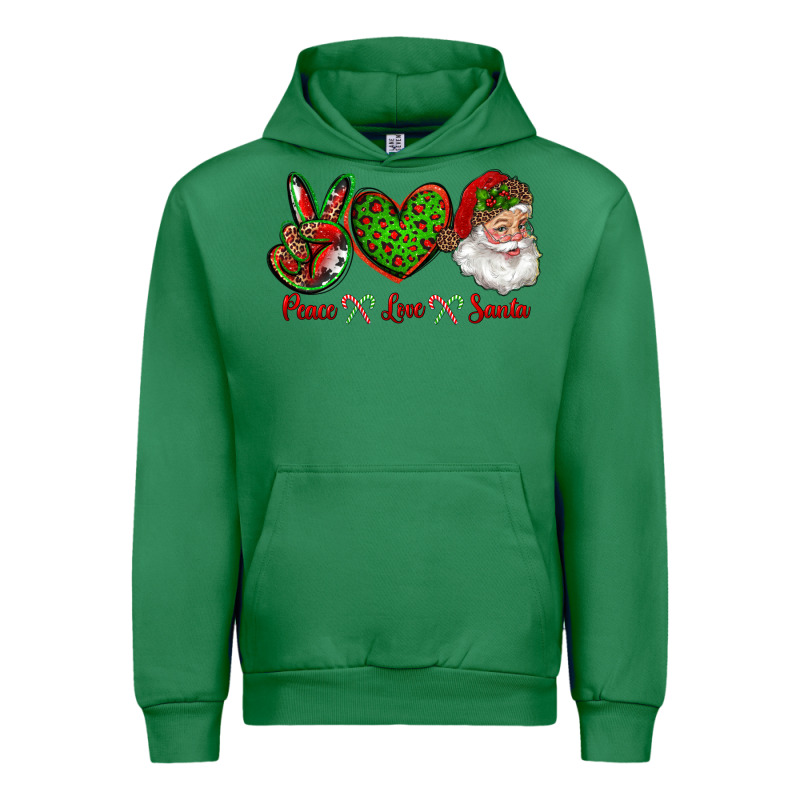 Peace Love Santa Urban Hoodie by RanaPortraitStore | Teevron