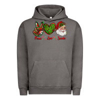 Pigment Tornado peace love santa Urban Hoodie - RanaPortraitStore