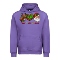 Tulip peace love santa Urban Hoodie - RanaPortraitStore