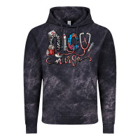 Cloud Black nice nurse Vintage Hoodie - SublimationCraftShop