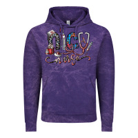 Cloud Purple nice nurse Vintage Hoodie - SublimationCraftShop