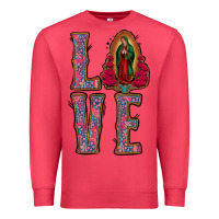Cardinal love lady of guadalupe Premium Sweatshirt - Jasminsmagicworld