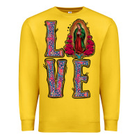 Lemon love lady of guadalupe Premium Sweatshirt - Jasminsmagicworld