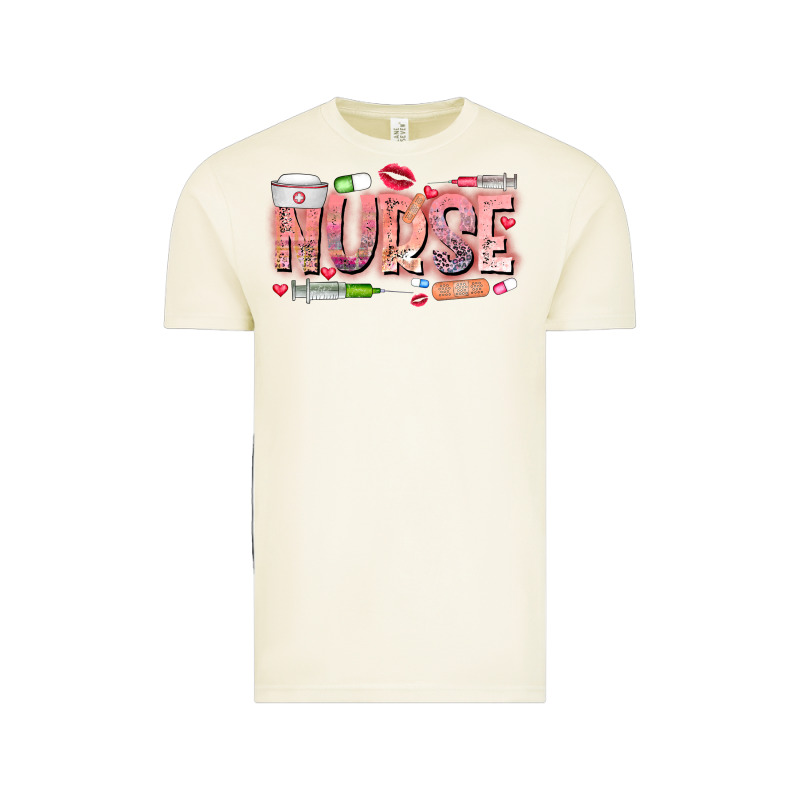 Nurse Valentine Vintage Tee by CowhideDigitalArt | Teevron