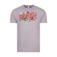 Vintage Zinc Nurse Valentine Vintage Tee - CowhideDigitalArt