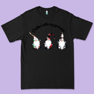 Chillin' With My Gnomies For Light Premium Tee Designed By Artisfamous