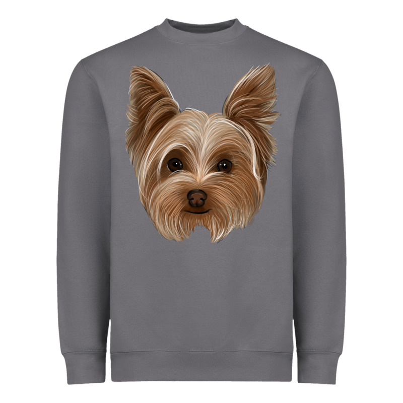 Yorkie Heavyweight Sweatshirt by Jasminsmagicworld | Teevron