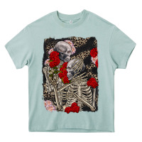 Arona Two skeletons hugging Valentine's Day Heavy Core Tee - FaDigitalArtStudio