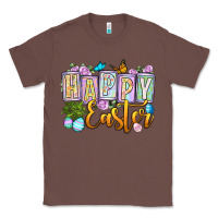 Chestnut Happy Easter Classic Tee - OliviaCreatesArt