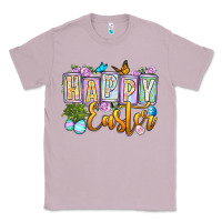 Lilac Happy Easter Classic Tee - OliviaCreatesArt
