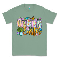 Sage Happy Easter Classic Tee - OliviaCreatesArt